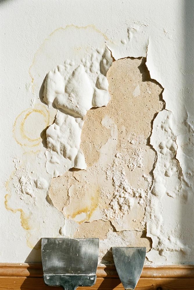 peinture decolle infiltration que faire avant repeindre