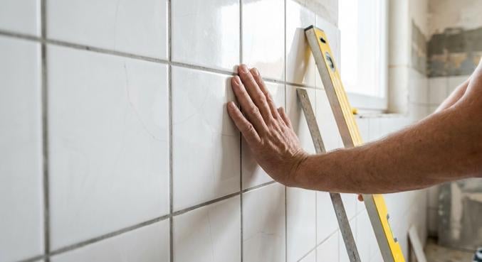 poser carrelage ancien carrelage salle bains