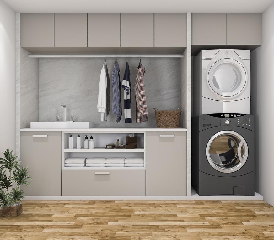 amenager buanderie fonctionnelle dressing sur mesure