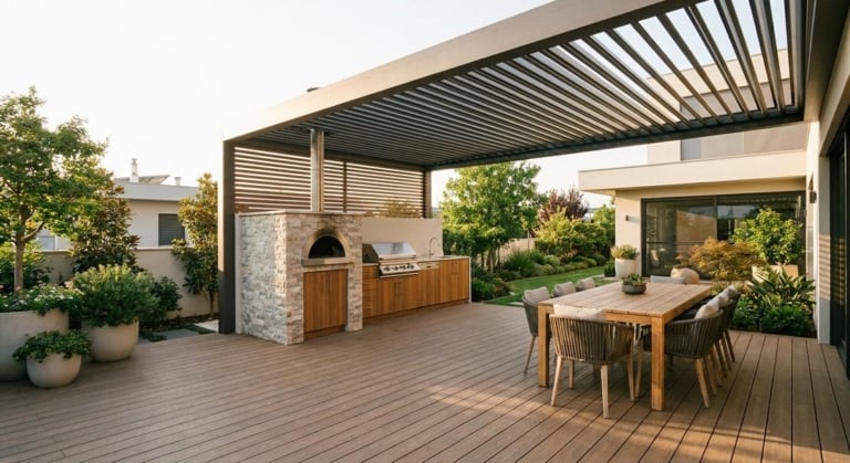 amenager espace exterieur pres terrasse