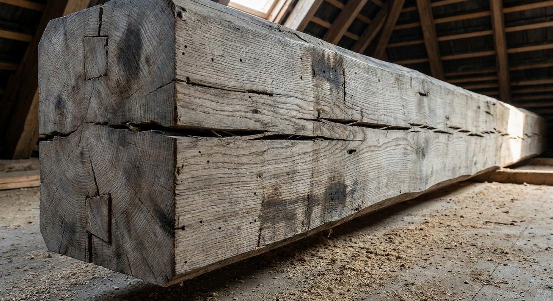 poutre charpente fissuree gravite causes solutions reparation