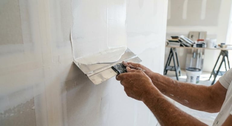 rattraper murs degrades peindre chambre