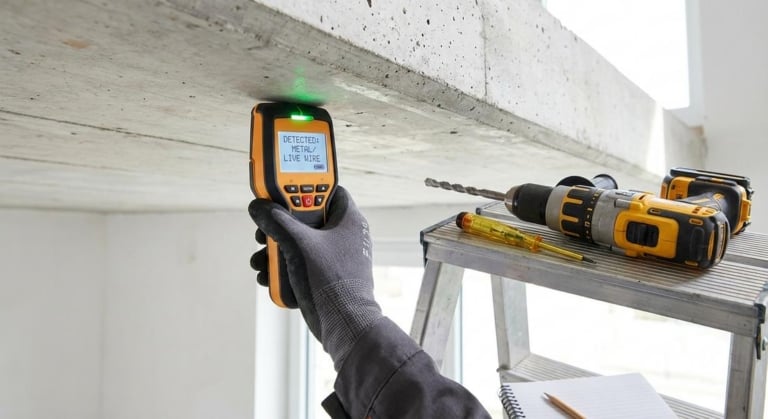 Déplacer ou ajouter un luminaire sur un plafond béton : quelles solutions ?