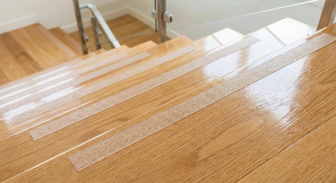 escalier bois glissant solutions efficaces