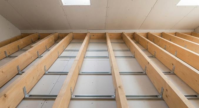 fibre bois soufflee combles poids plafond