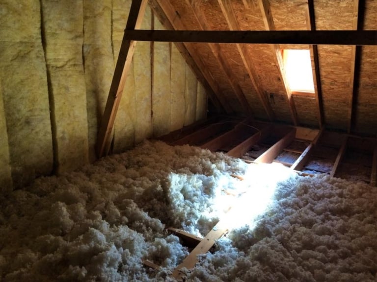 fibre bois soufflee combles poids plafond