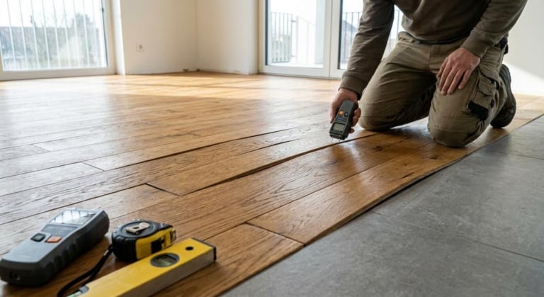 parquet massif gondole causes solutions