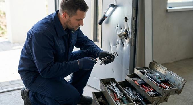 porte forcee reparations effraction
