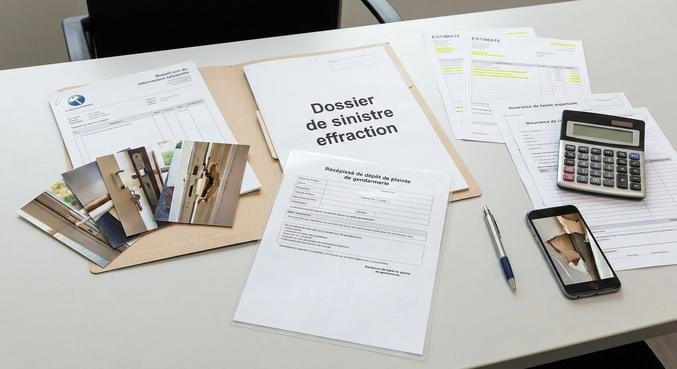 porte forcee reparations effraction