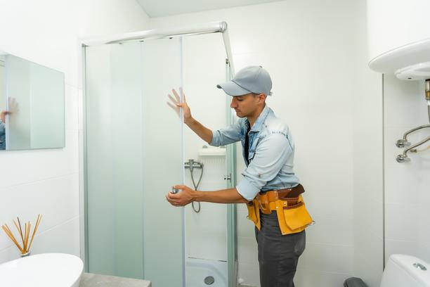 reparer porte douche sans remplacer installation