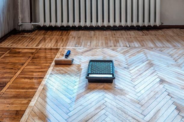 reparer rayure parquet vitrifie